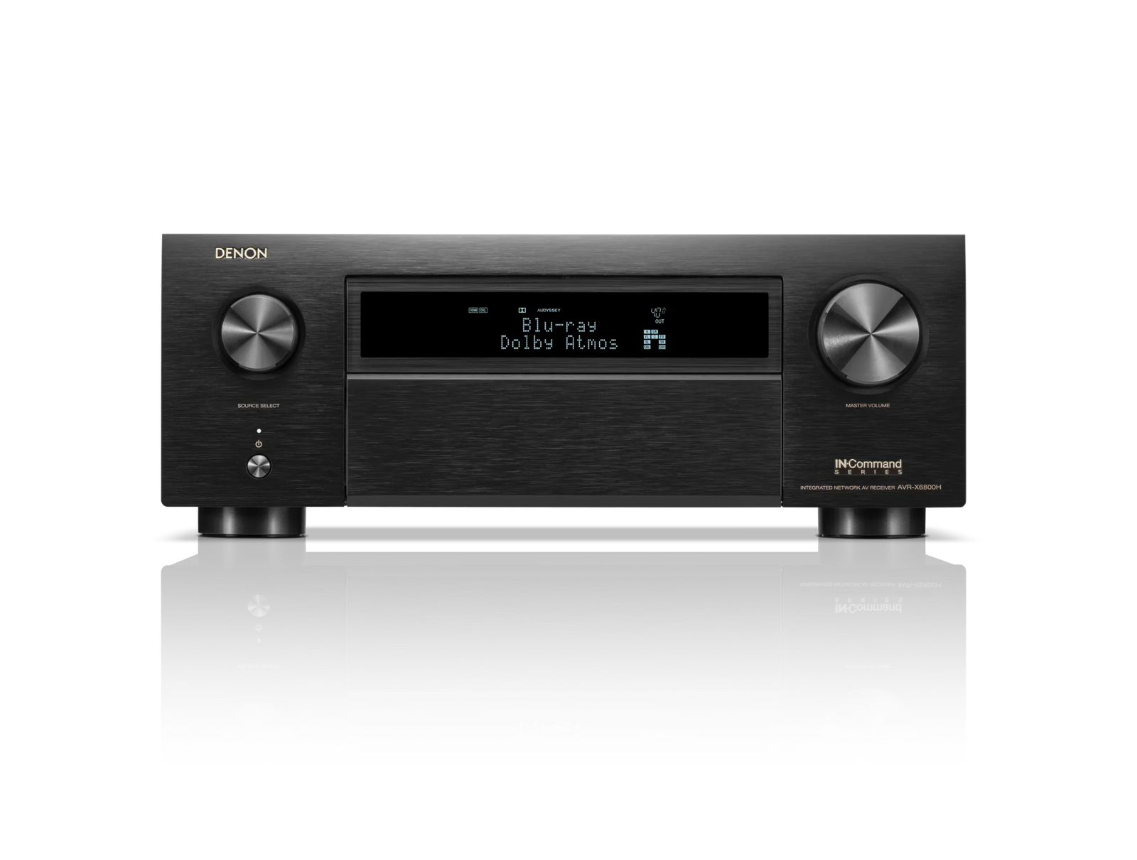 Denon AVR-X6800H home theater AV receiver with display, sold by The Source Audio Video