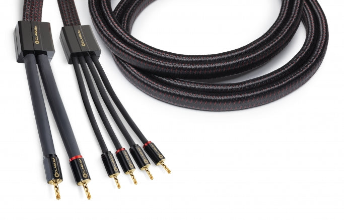 Clarus Cable - Crimson MKII Series Bi-Wire Speaker Cable 12ft.