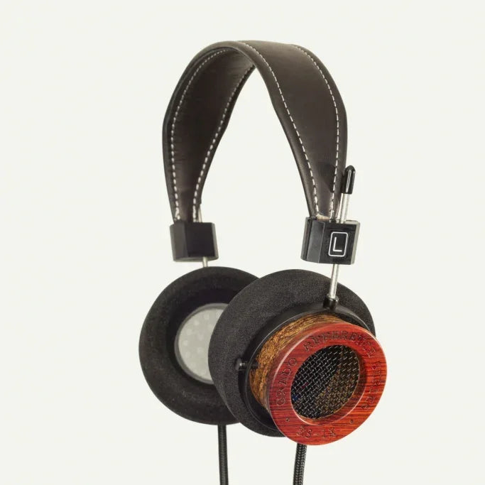 Grado RS-1X Reference Series left headphone with wood accent, high-end audio gear