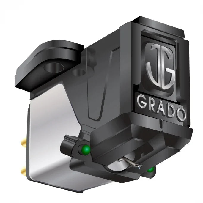 Grado phono cartridge close-up, high-fidelity audio gear for turntables at The Source AV