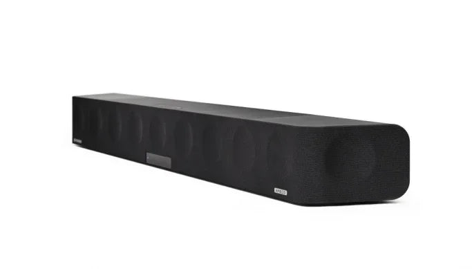 High quality black soundbar speaker for home theater audio from The Source AV