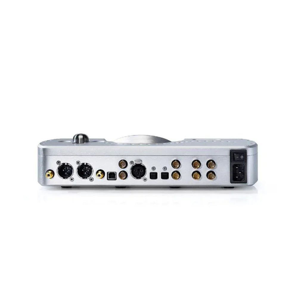 Silver Chord DAVE DAC headphone amplifier with digital display, offered by The Source AV
