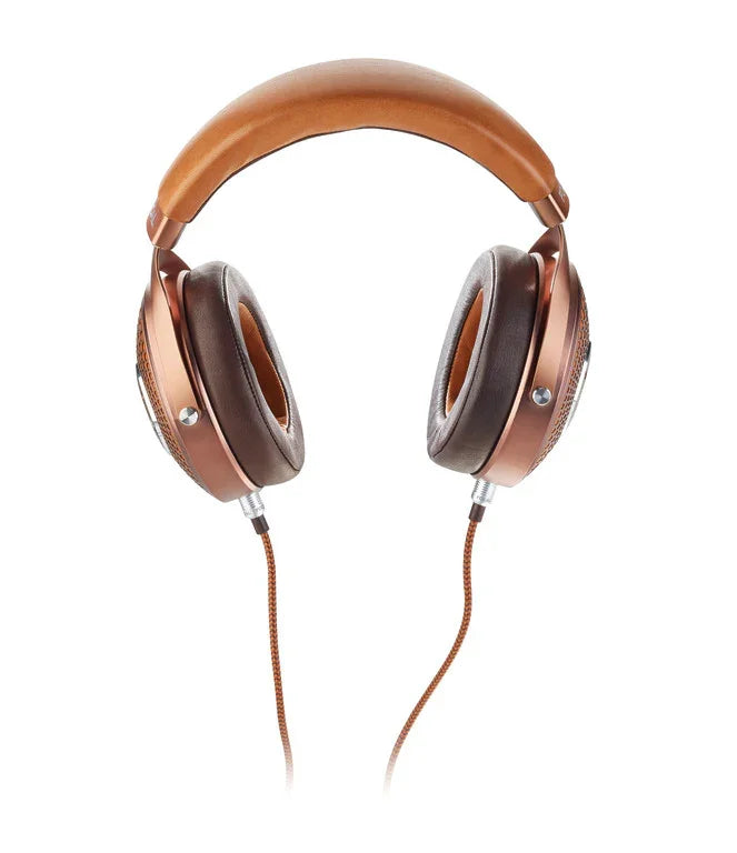 Focal Stellia closed-back brown headphones, premium audio gear at The Source AV