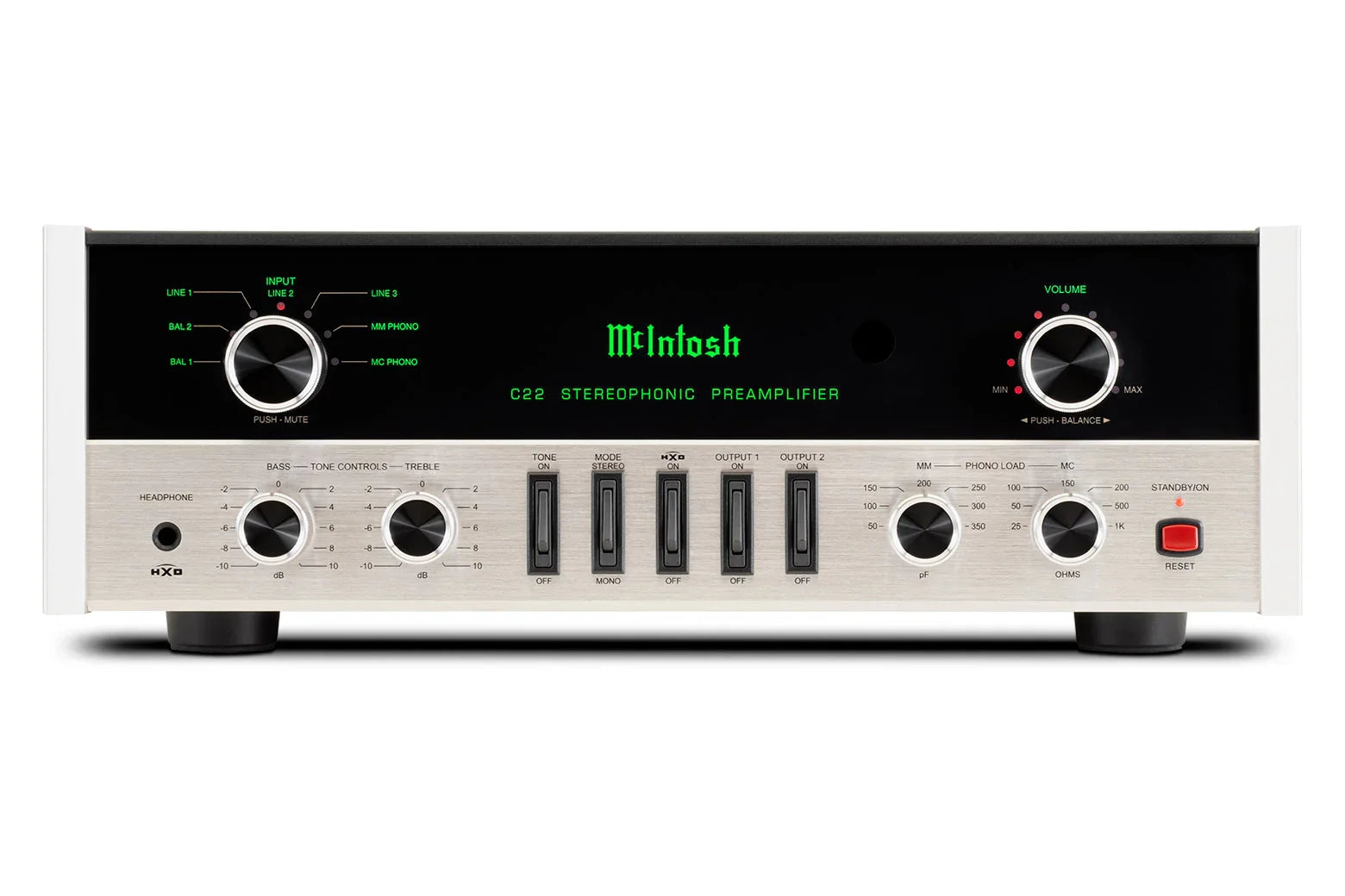 McIntosh - C22 2-Channel Vacuum Tube Preamplifier Mk V - The Source AV