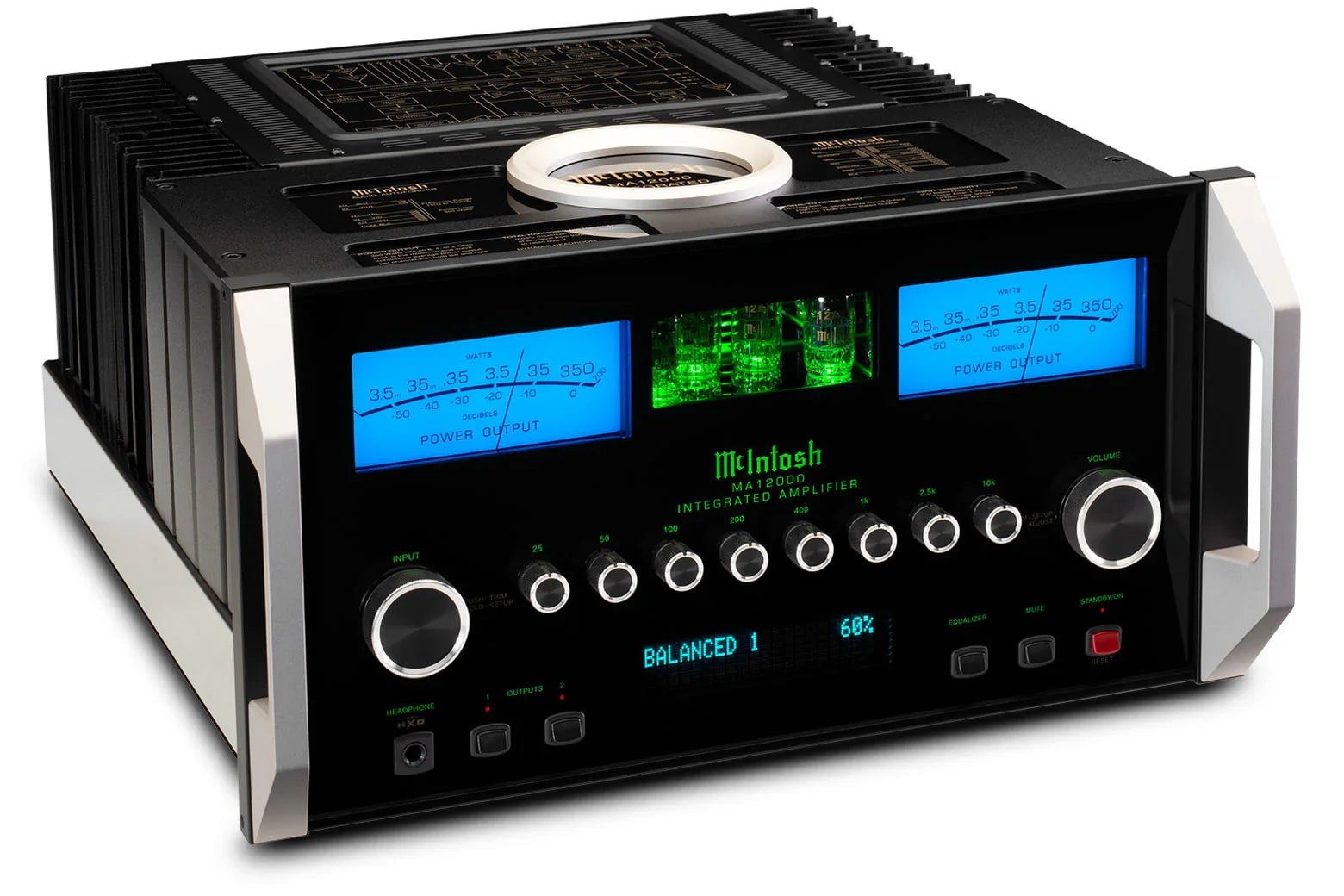 McIntosh - MA12000 2-Channel Hybrid Integrated Amplifier - The Source AV