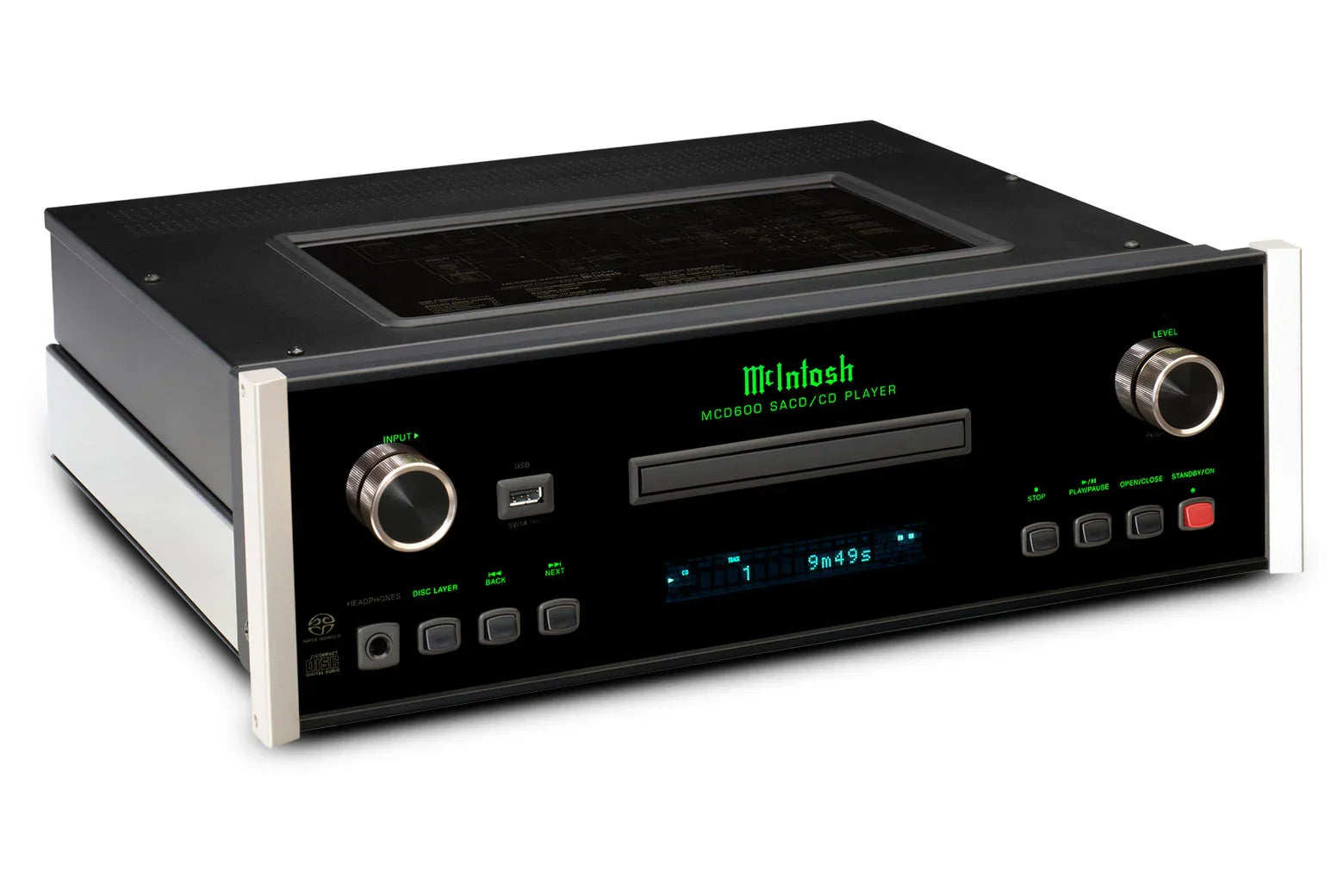 McIntosh - MCD600 2-Channel SACD/CD Player - The Source AV