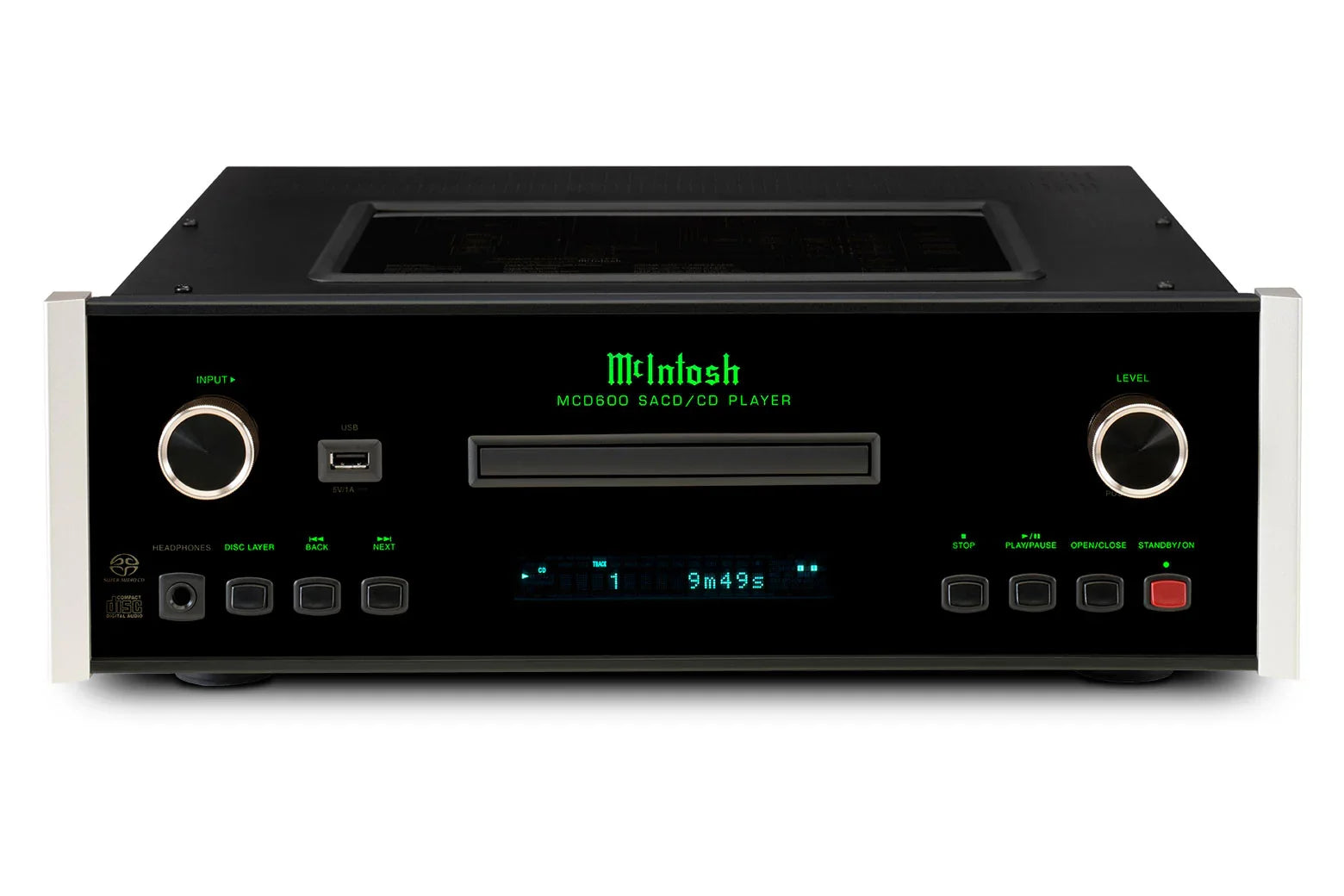 McIntosh - MCD600 2-Channel SACD/CD Player - The Source AV