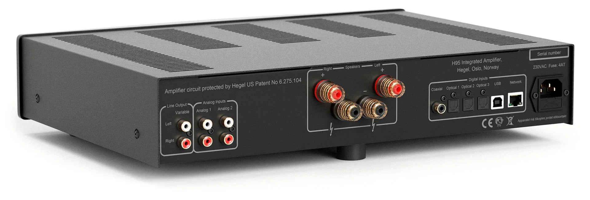 アンプ HEGEL H95 Hegel H95 – Audio Connection