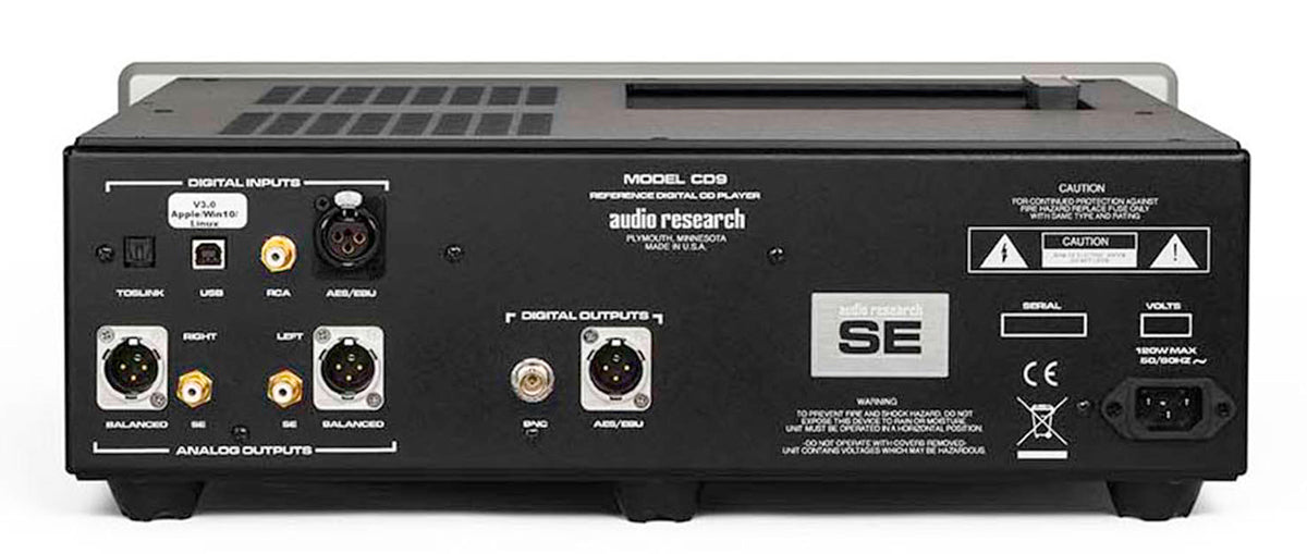 Audio Research - Reference CD9 SE CD Player/DAC  (Black)