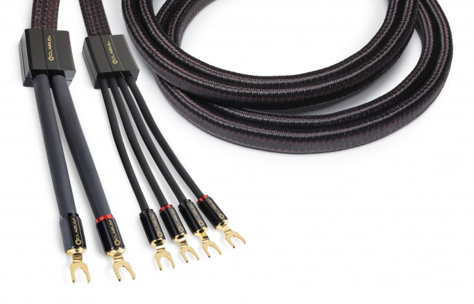 Clarus Cable - Crimson MKII Series Bi-Wire Speaker Cable 12ft.