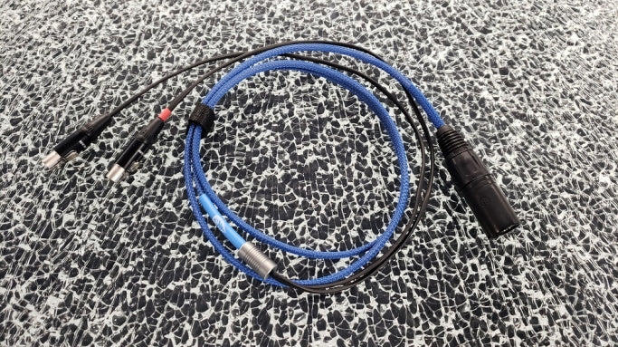 Cobra Cables - Blue Cobra Headphone Cable