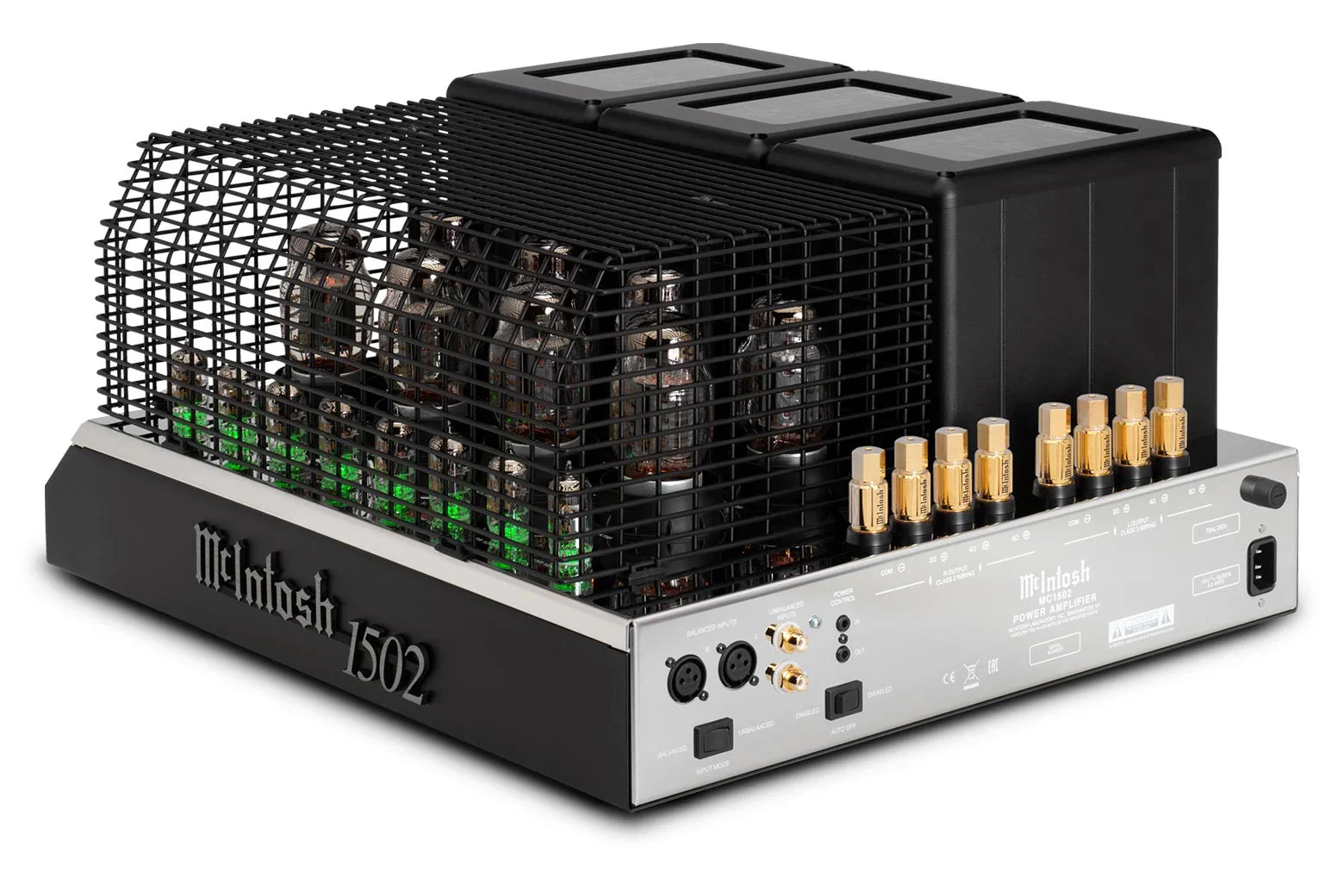 McIntosh - MC1502 2-Channel Vacuum Tube Amplifier - The Source AV