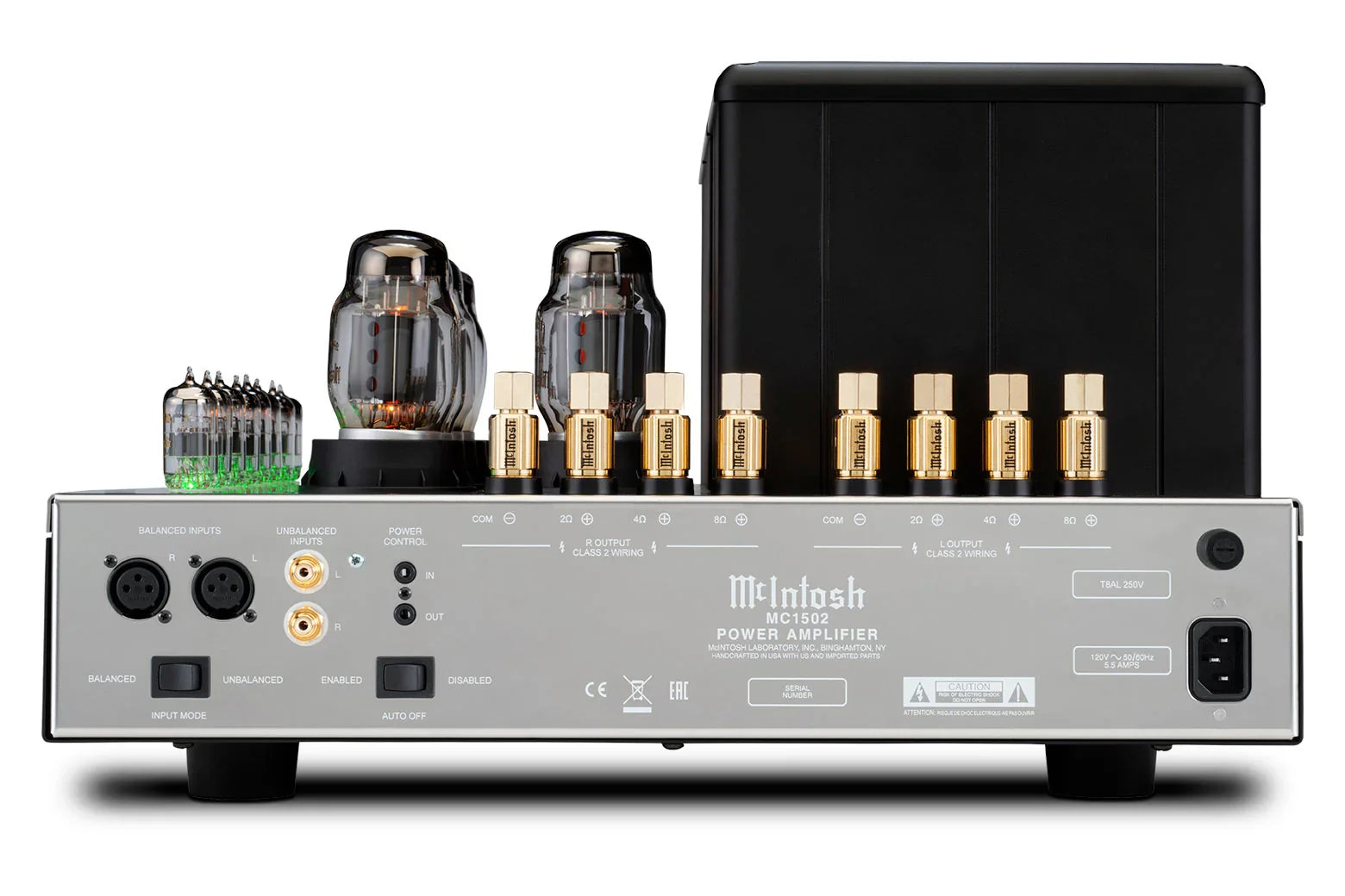 McIntosh - MC1502 2-Channel Vacuum Tube Amplifier - The Source AV