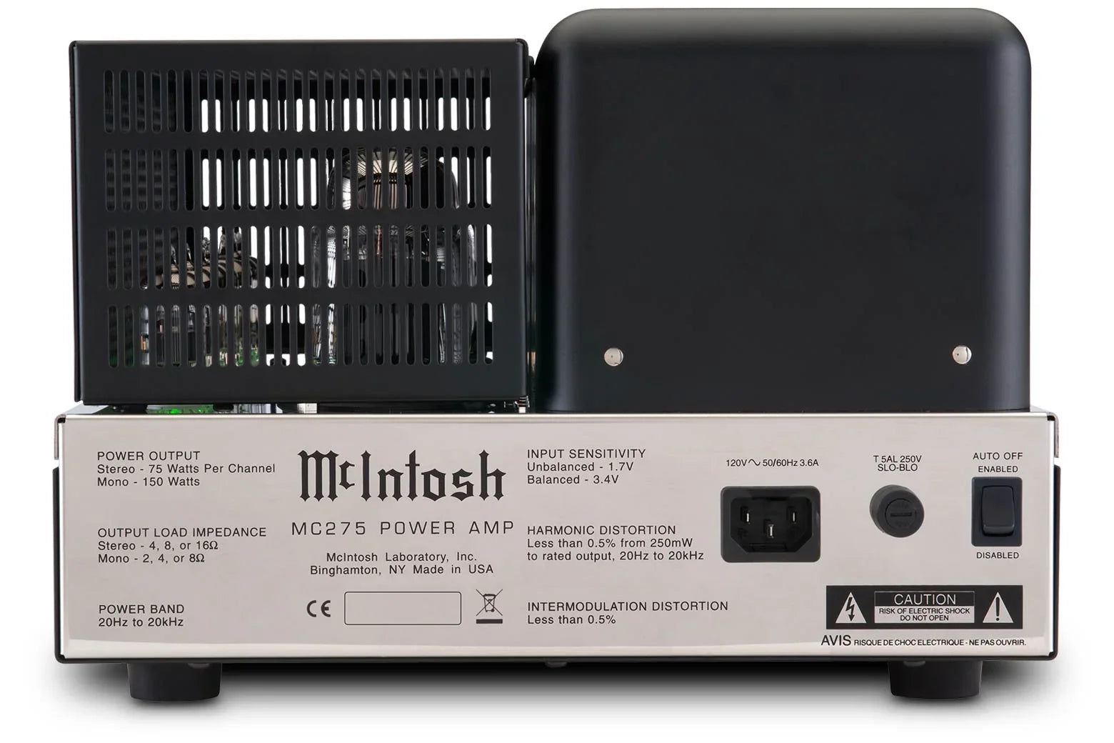 McIntosh - MC275 2-Channel Vacuum Tube Amplifier - The Source AV