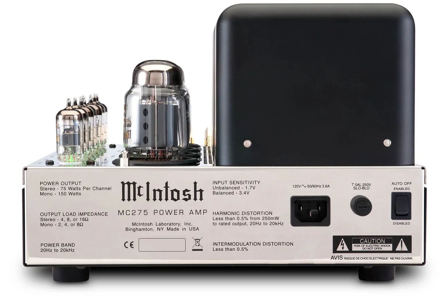 McIntosh - MC275 2-Channel Vacuum Tube Amplifier - The Source AV